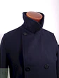 Abrigo Gap Marinero Azul 60% Lana Talla SM - Miniatura 9