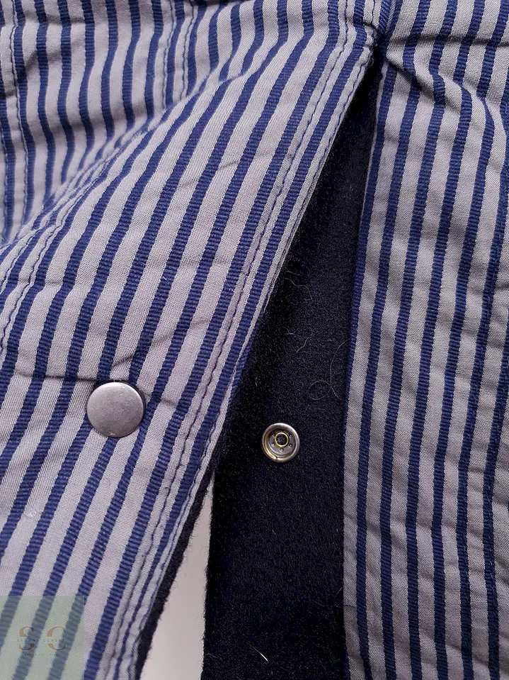 Abrigo Selected Homme Marinero Azul 70% Lana Talla SM 19