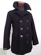 Abrigo Dur O Jac By Schott NYC Marinero Negro Lana Talla S - Miniatura 7