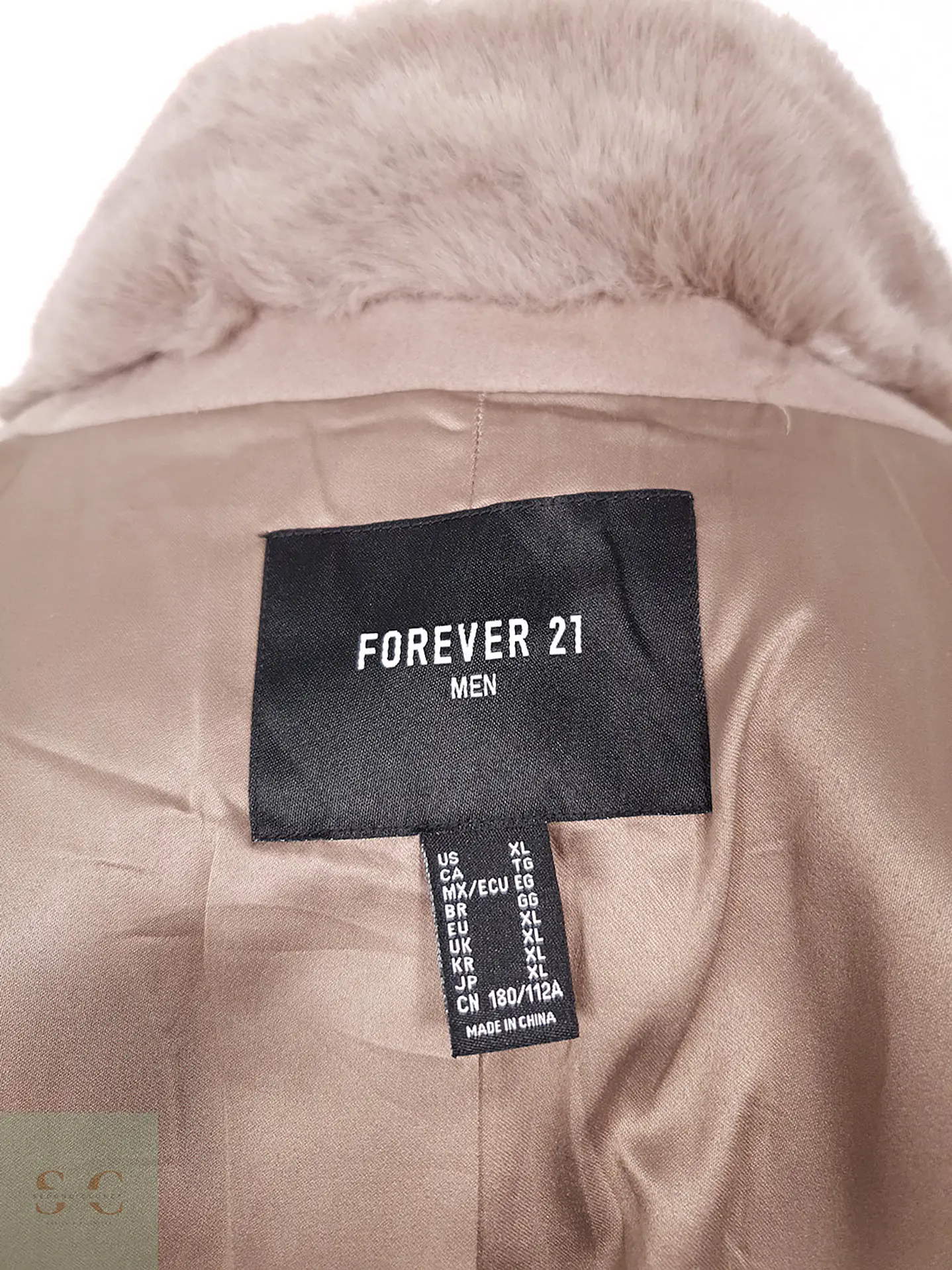 Abrigo Forever 21 Camel Talla LXL 12