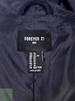 Abrigo Forever 21 Azul con Gorro 50% Lana Talla ML - Miniatura 11