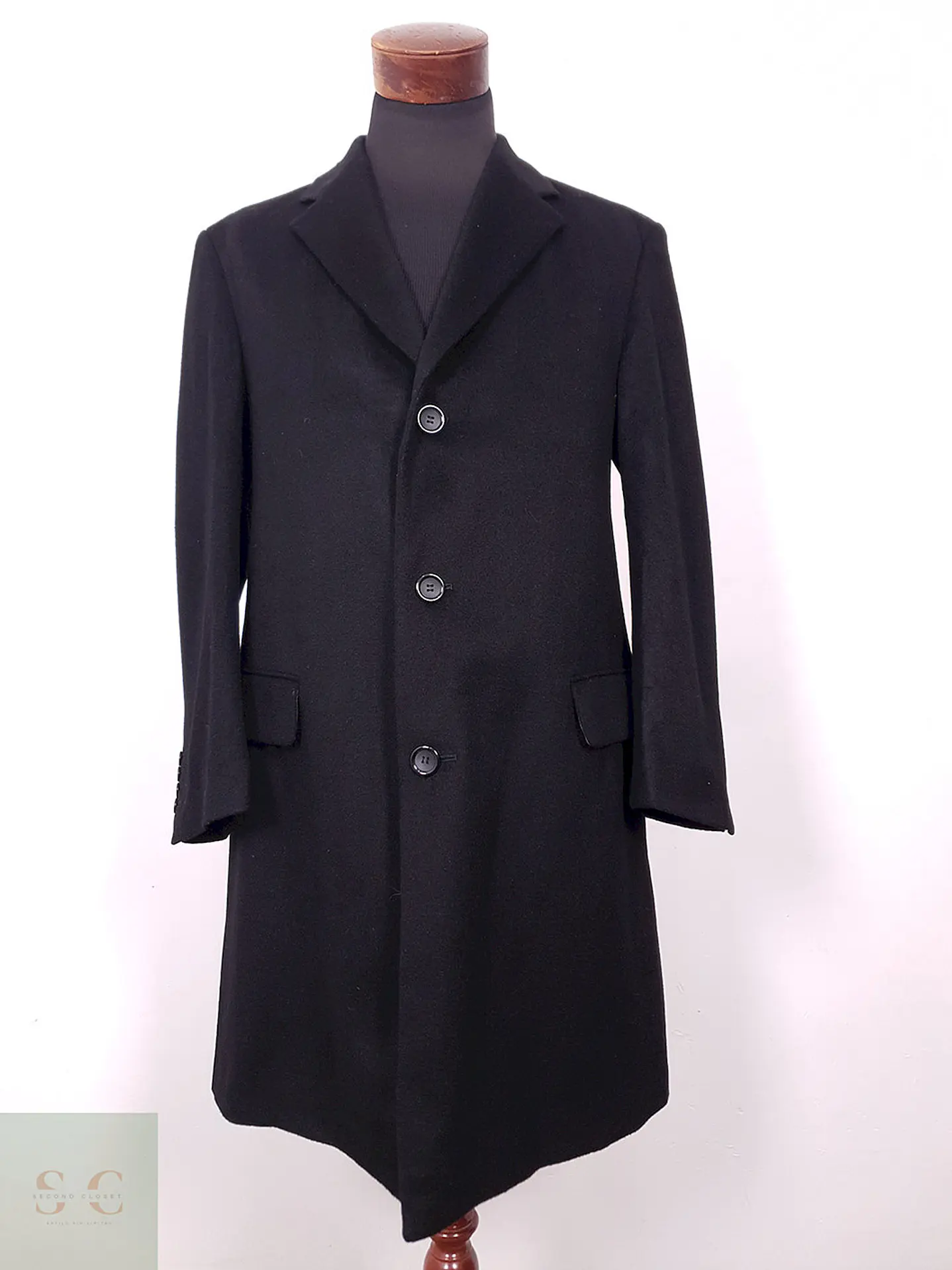 Abrigo John Alexander 80% Lana 20% Cashmere Talla ML 1
