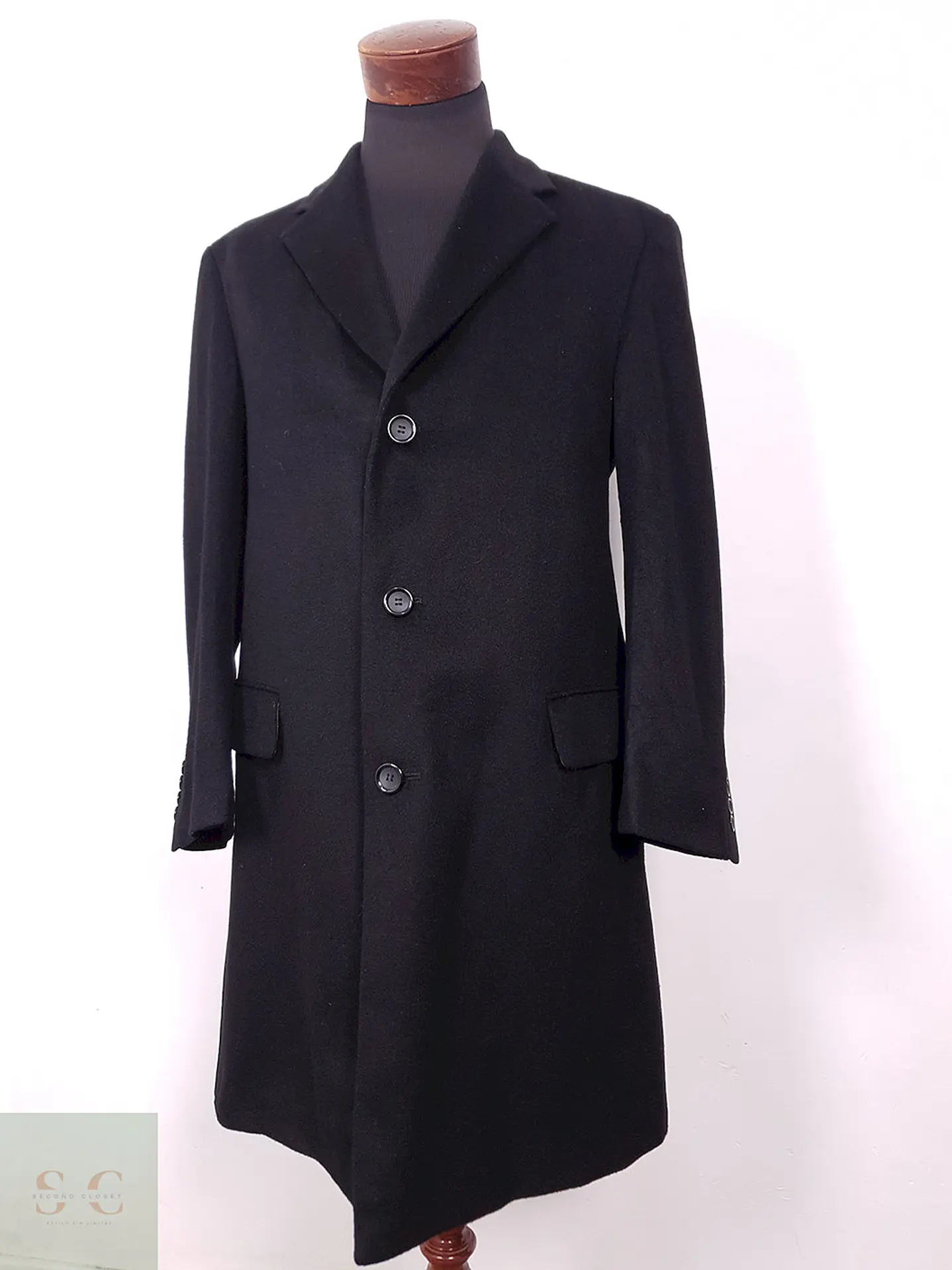 Abrigo John Alexander 80% Lana 20% Cashmere Talla ML 2