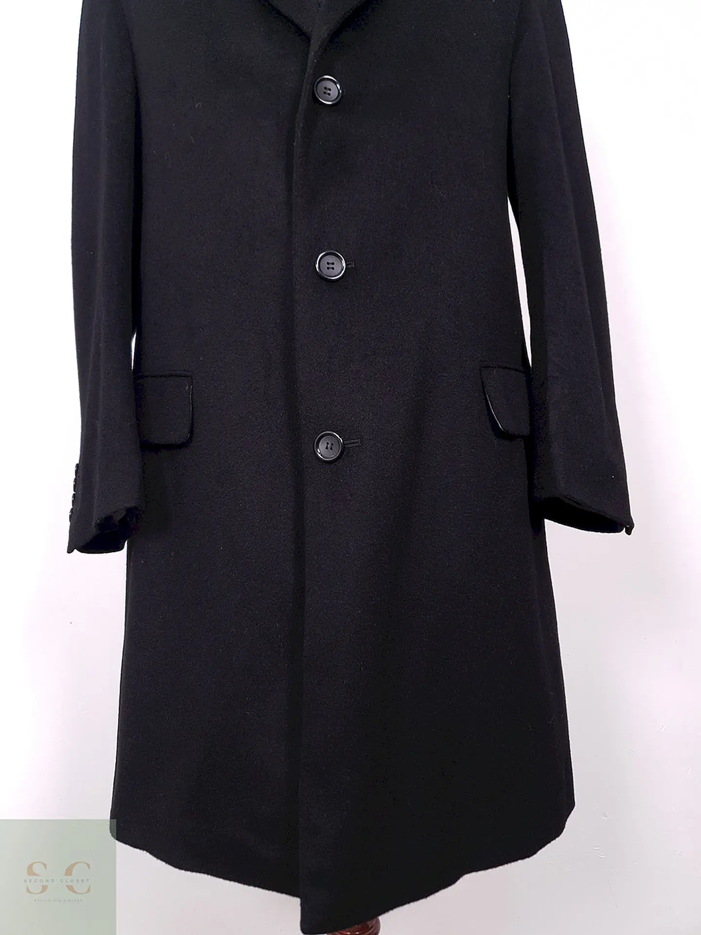 Abrigo John Alexander 80% Lana 20% Cashmere Talla ML 3