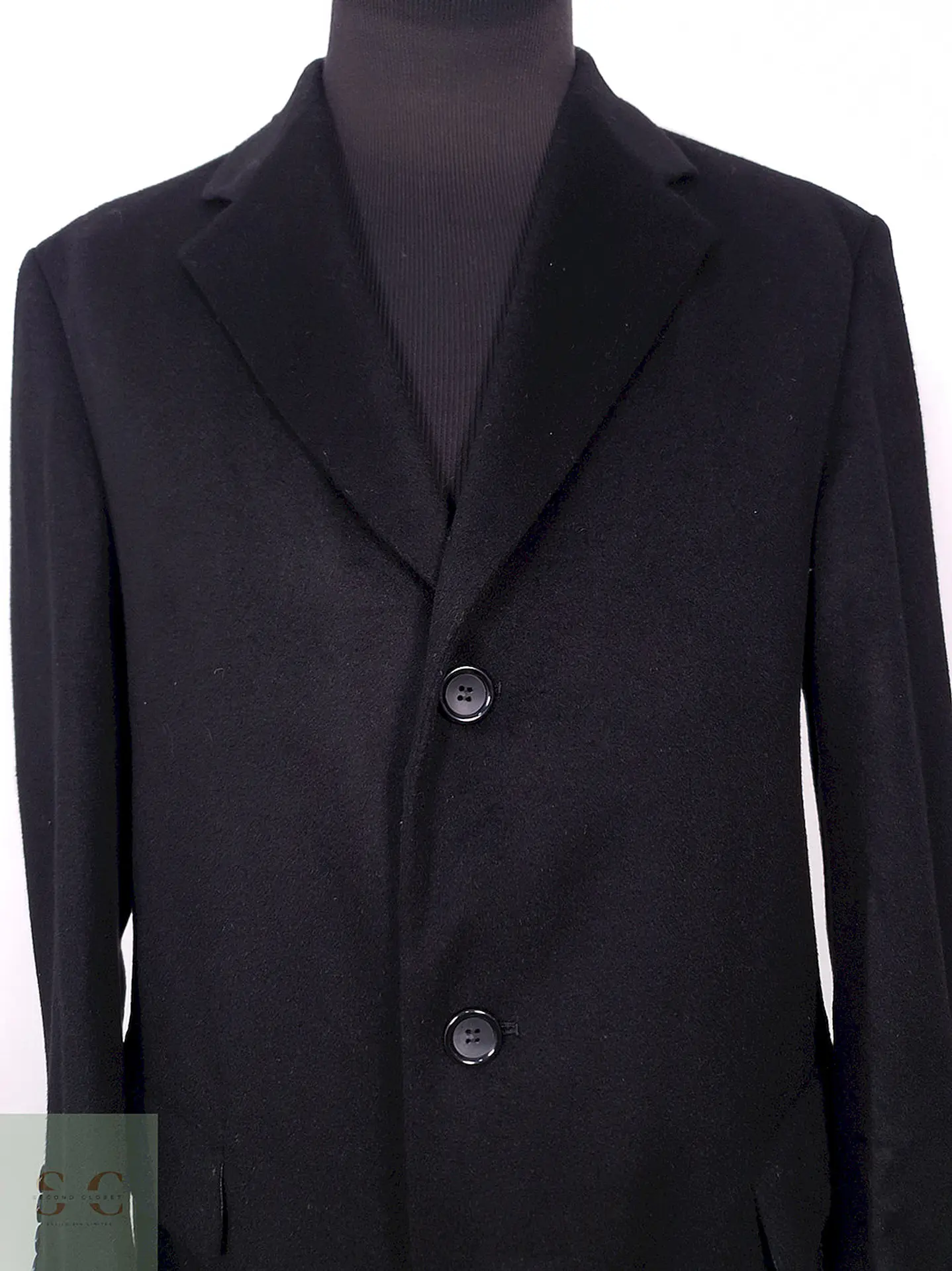 Abrigo John Alexander 80% Lana 20% Cashmere Talla ML 5