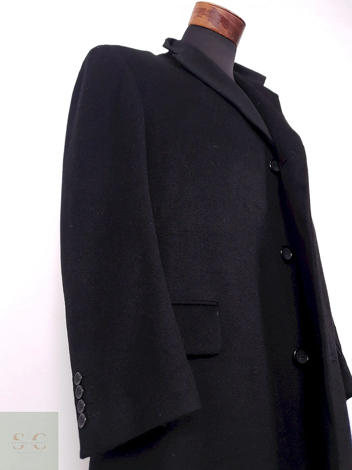 Abrigo John Alexander 80% Lana 20% Cashmere Talla ML 15