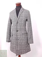 Abrigo Primark Gris 50% Lana Talla S - Miniatura 2