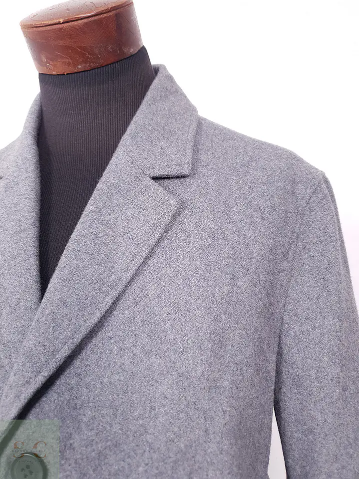 Abrigo Cole Haan Signature Gris 60% Lana Talla L 6