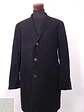 Abrigo Nordstrom Rack Negro Mezcla Lana Talla XL - Miniatura 2