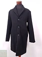 Abrigo J.M. Haggar Negro Mezcla Lana Talla L - Miniatura 2
