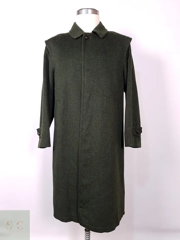 Abrigo Dolomiten Tiroler Loden Verde 100% Lana Virgen Talla L 2