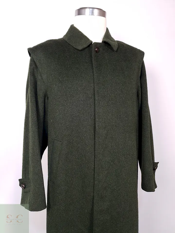 Abrigo Dolomiten Tiroler Loden Verde 100% Lana Virgen Talla L 3