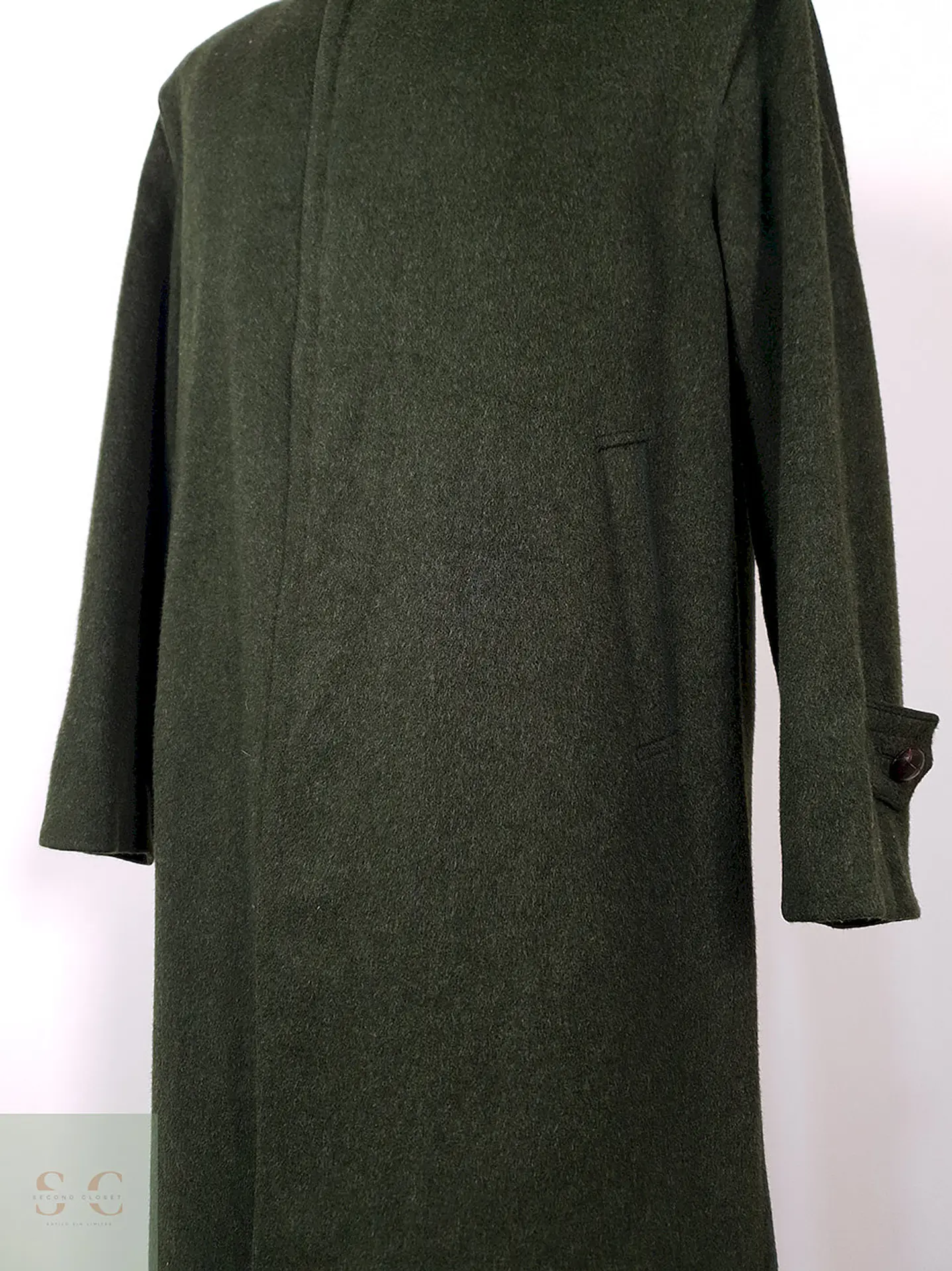 Abrigo Dolomiten Tiroler Loden Verde 100% Lana Virgen Talla L 7