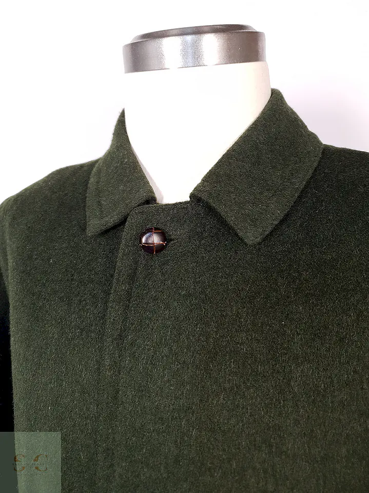 Abrigo Dolomiten Tiroler Loden Verde 100% Lana Virgen Talla L 9
