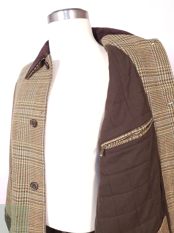 Abrigo Brooks Brothers 100% Lana Escocia Talla L 12