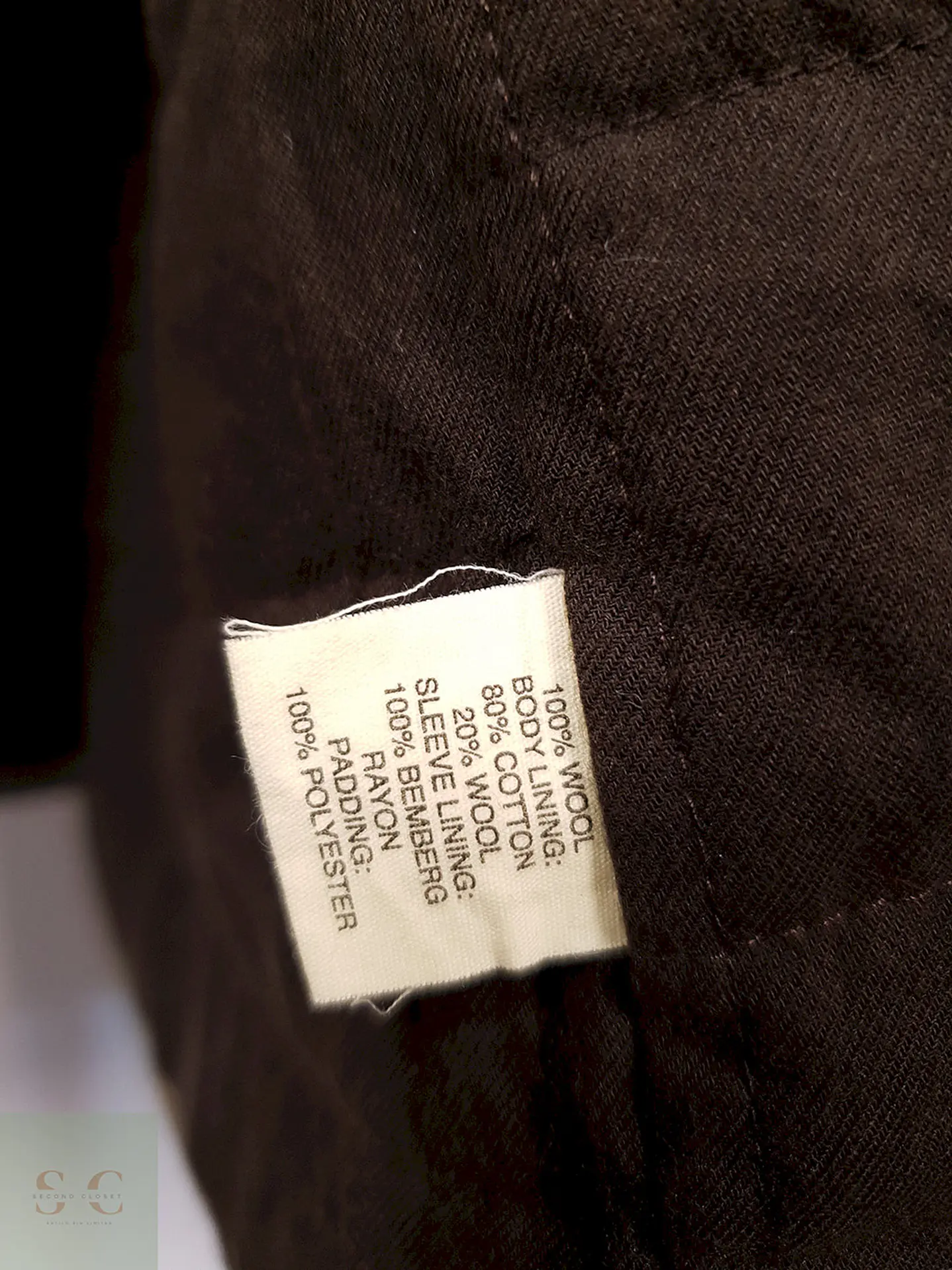 Abrigo Brooks Brothers 100% Lana Escocia Talla L 14