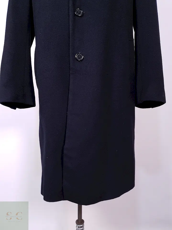 Abrigo Michael Kors Largo Azul Lana y Cashmere Talla LXL 3