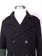Abrigo Marinero Negro Mezcla Lana Talla M - Miniatura 5