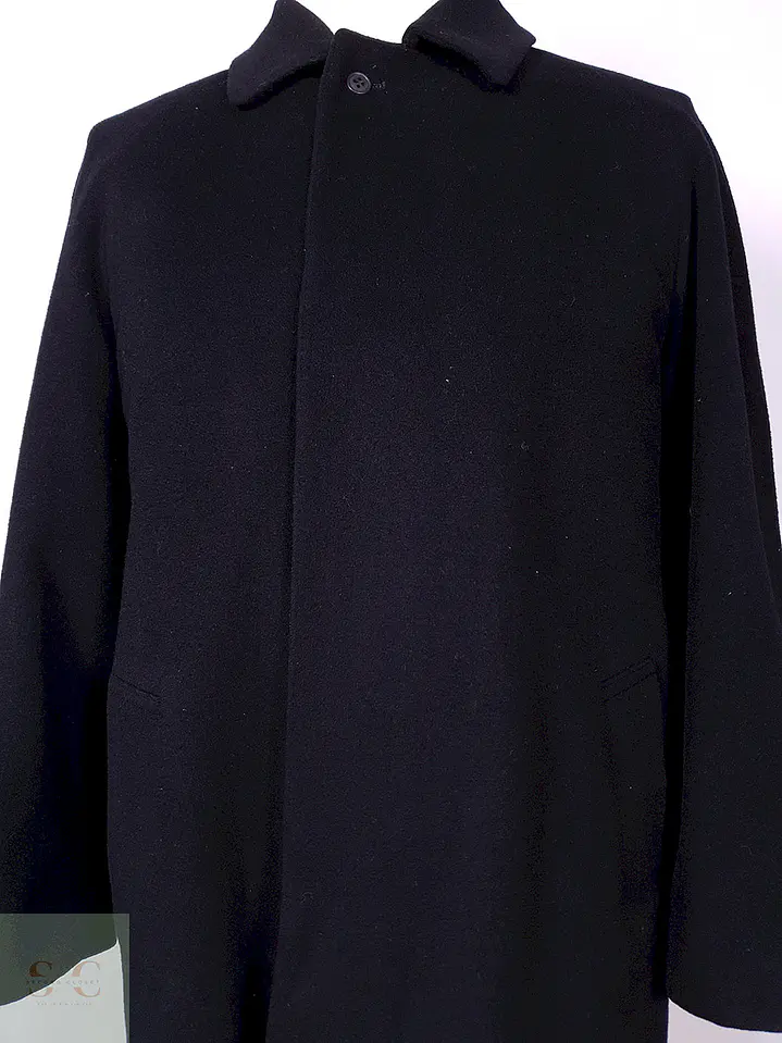 Abrigo Nino Cerruti Azul Japón Lana Talla M 3