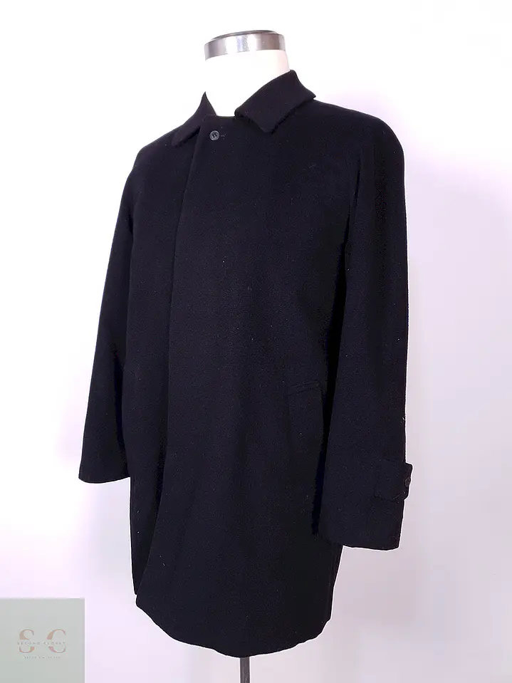 Abrigo Nino Cerruti Azul Japón Lana Talla M 6