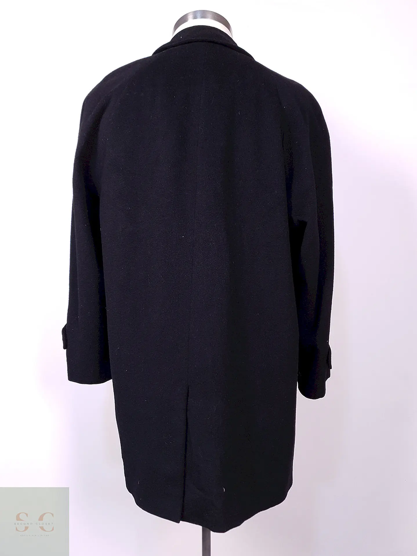 Abrigo Nino Cerruti Azul Japón Lana Talla M 12