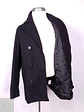 Abrigo Old Navy Marinero Negro Mezcla Lana Talla L - Miniatura 8