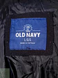 Abrigo Old Navy Marinero Negro Mezcla Lana Talla L - Miniatura 10