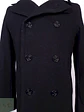 Abrigo Old Navy Marinero Negro Mezcla Lana Virgen Talla S - Miniatura 4
