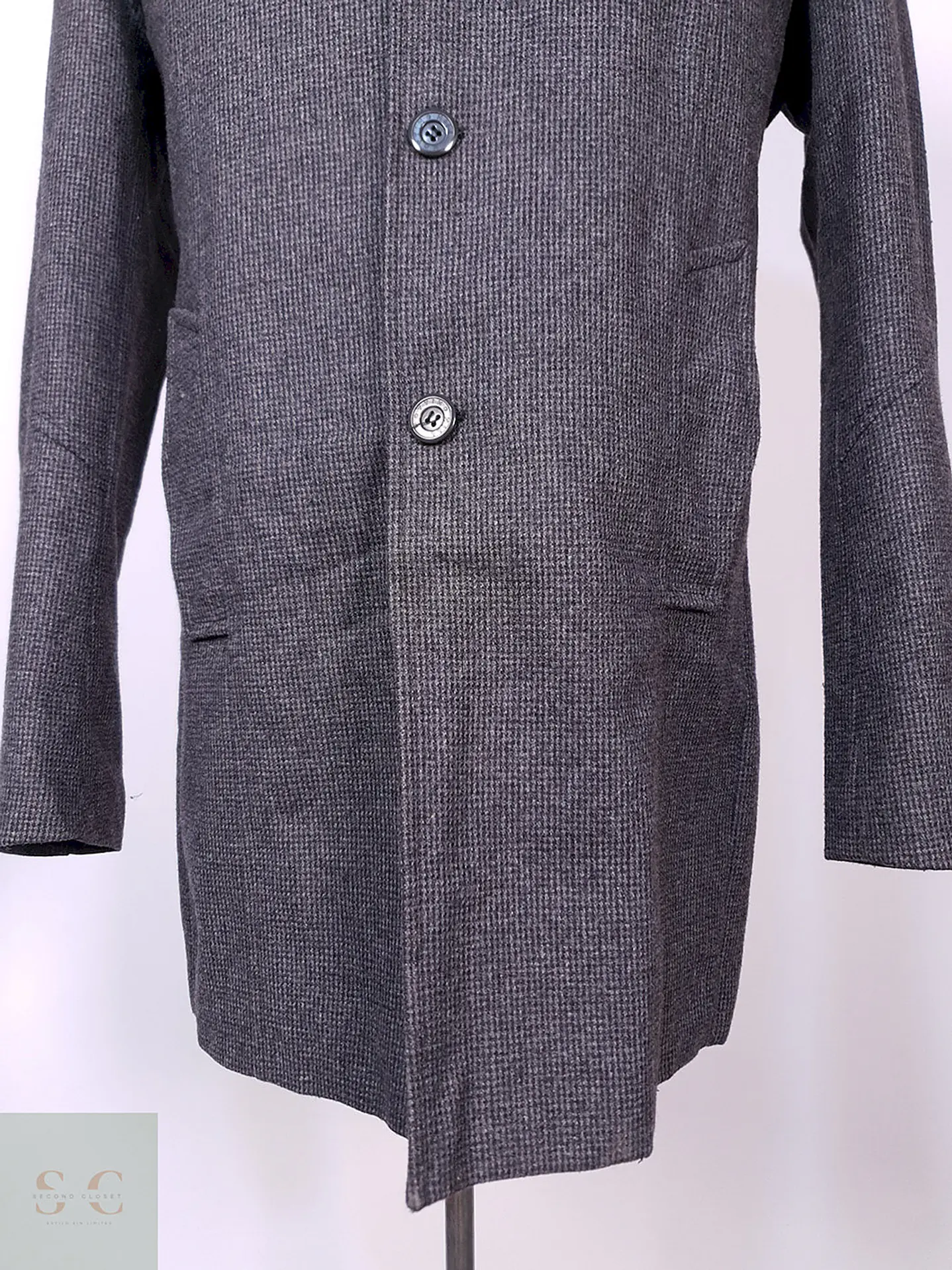 Abrigo Nothing Hill Italiano Lana Talla M 2