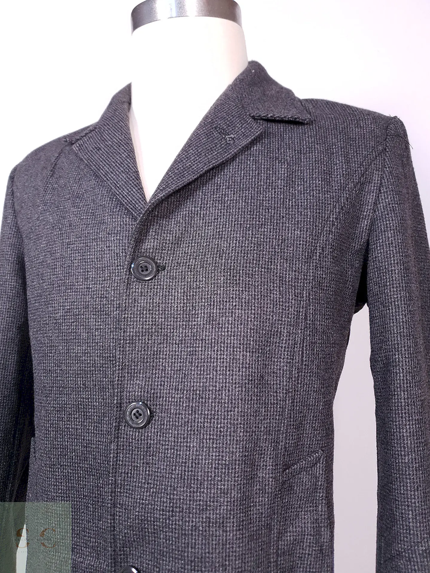 Abrigo Nothing Hill Italiano Lana Talla M 4