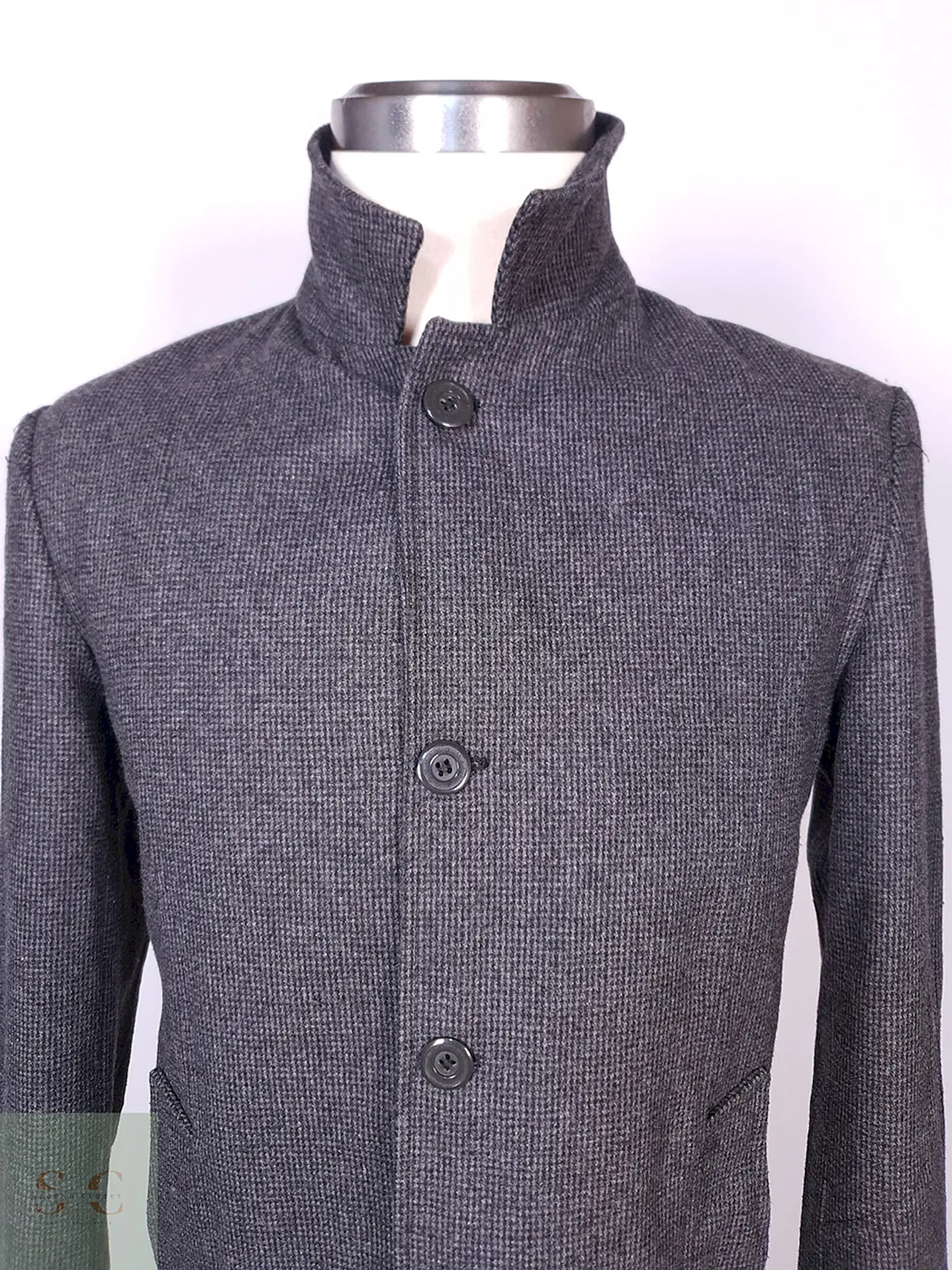 Abrigo Nothing Hill Italiano Lana Talla M 7