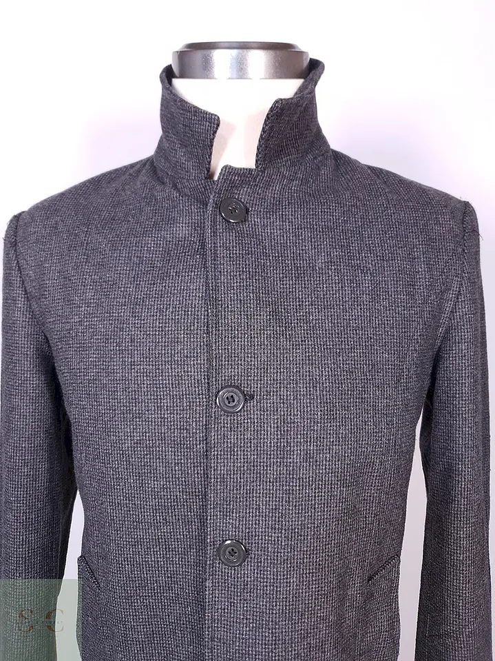 Abrigo Nothing Hill Italiano Lana Talla M 7