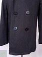 Abrigo Old Navy Marinero Plomo Mezcla Lana Talla S - Miniatura 3