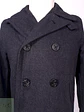 Abrigo Old Navy Marinero Plomo Mezcla Lana Talla S - Miniatura 4