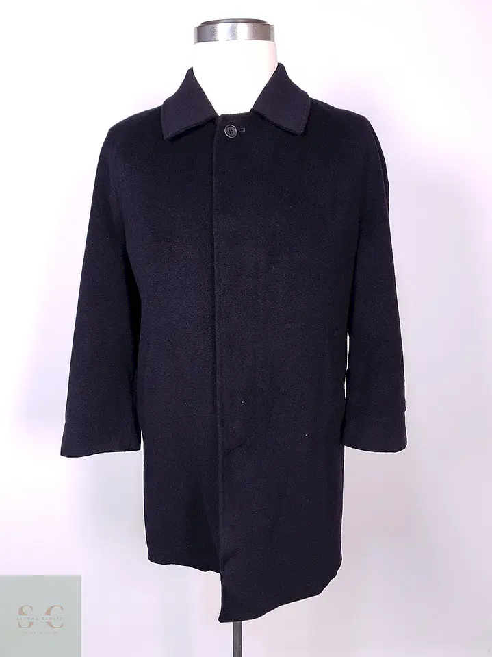 Abrigo Between Classics Azul Japón Lana Cashmere Talla L 2