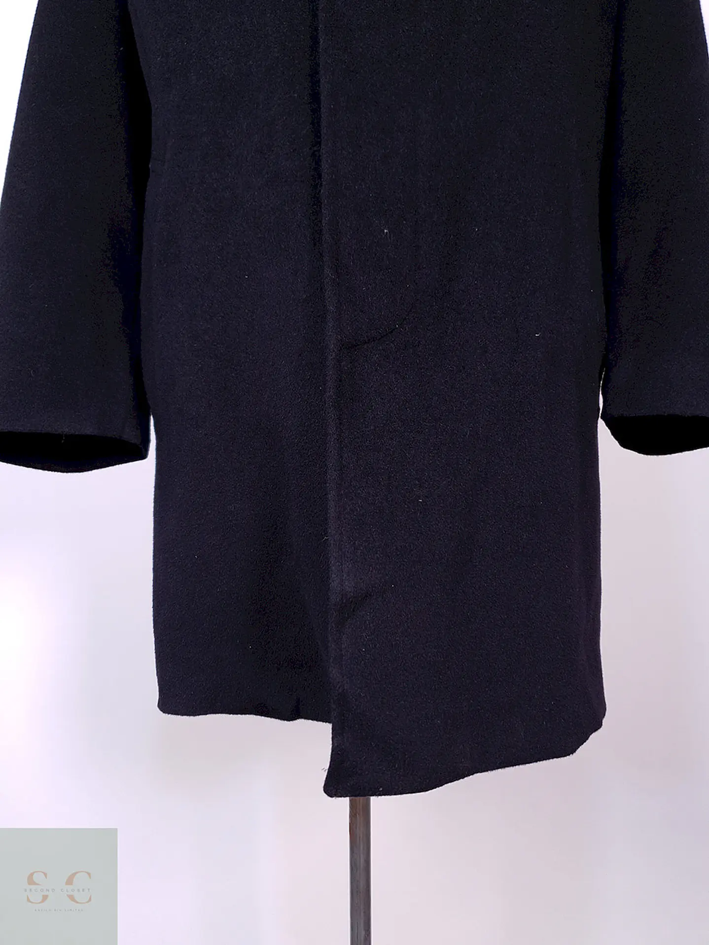 Abrigo Between Classics Azul Japón Lana Cashmere Talla L 3
