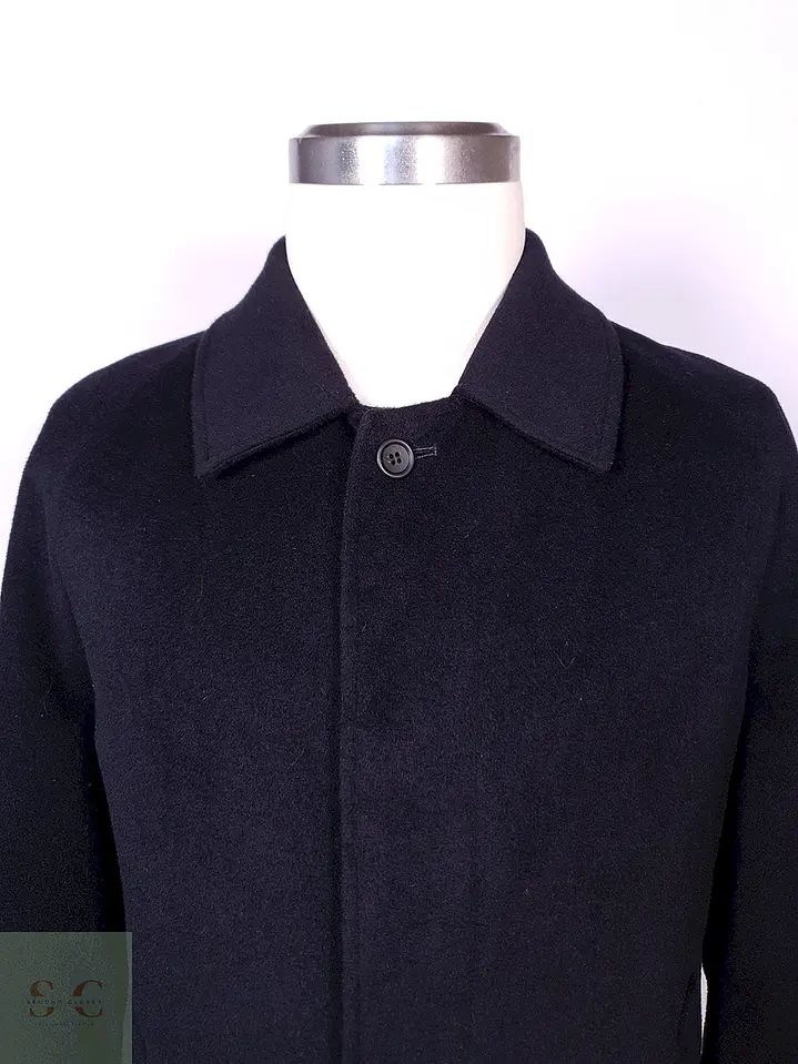 Abrigo Between Classics Azul Japón Lana Cashmere Talla L 6
