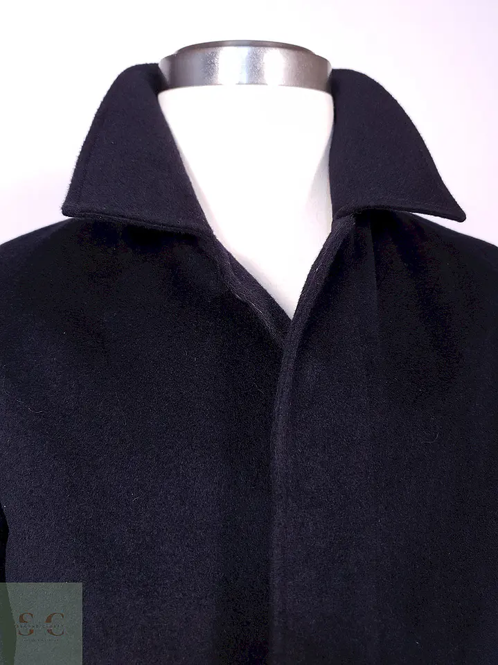 Abrigo Between Classics Azul Japón Lana Cashmere Talla L 11