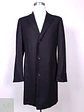 Abrigo Nordstrom Largo Negro 100% Lana Talla L - Miniatura 1
