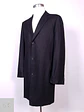 Abrigo Nordstrom Largo Negro 100% Lana Talla L - Miniatura 2