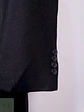 Abrigo Nordstrom Largo Negro 100% Lana Talla L - Miniatura 3