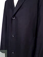 Abrigo Nordstrom Largo Negro 100% Lana Talla L - Miniatura 5