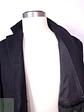 Abrigo Nordstrom Largo Negro 100% Lana Talla L - Miniatura 13