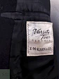 Abrigo Varsity Negro Lana Talla M - Miniatura 7