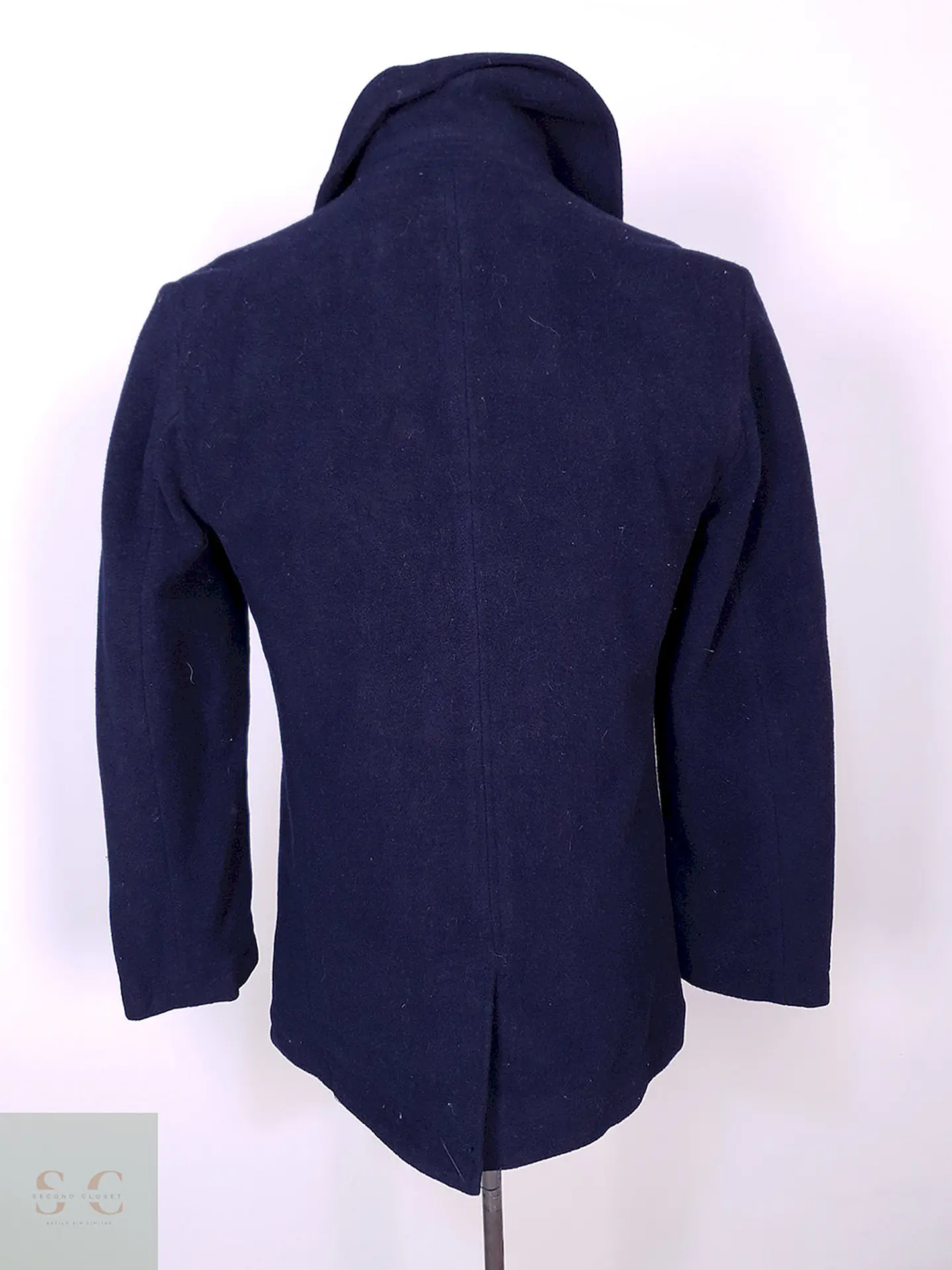 Abrigo Aeropostale Marinero Azul Lana Talla S 11