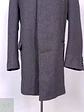 Abrigo Dressmann Plomo Mezcla Lana Talla XL - Miniatura 3