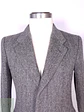 Abrigo Moessmer Vintage Plomo Lana Virgen Mohair Talla M - Miniatura 5
