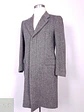 Abrigo Moessmer Vintage Plomo Lana Virgen Mohair Talla M - Miniatura 6