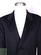 Abrigo Hamilton And Hayes Largo Negro Italiano Lana Cashmere Talla XL - Miniatura 5