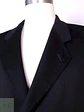 Abrigo Hamilton And Hayes Largo Negro Italiano Lana Cashmere Talla XL - Miniatura 6